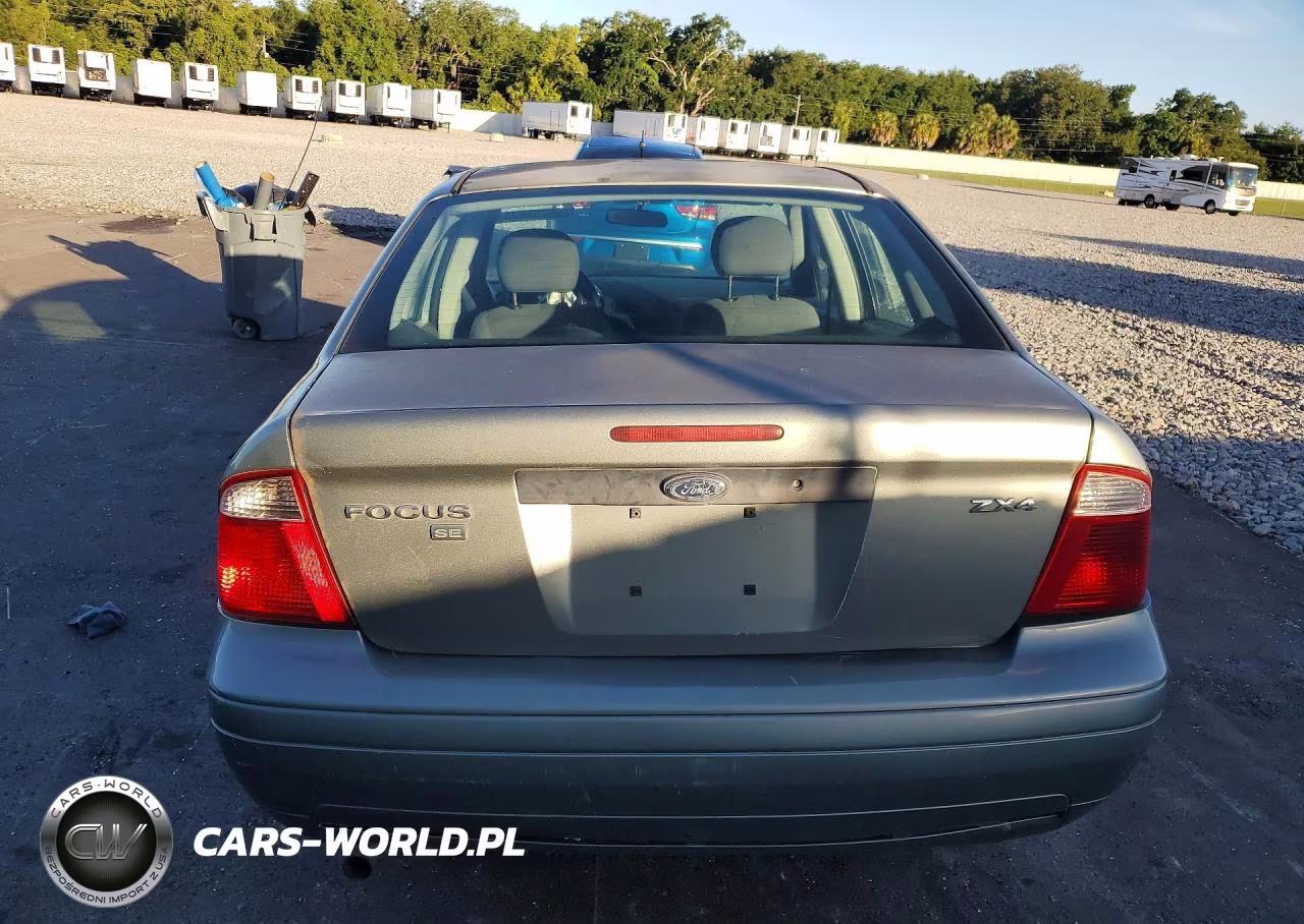 2006 Ford Focus Zx4 VIN:1FAHP34N66W177377 - 6