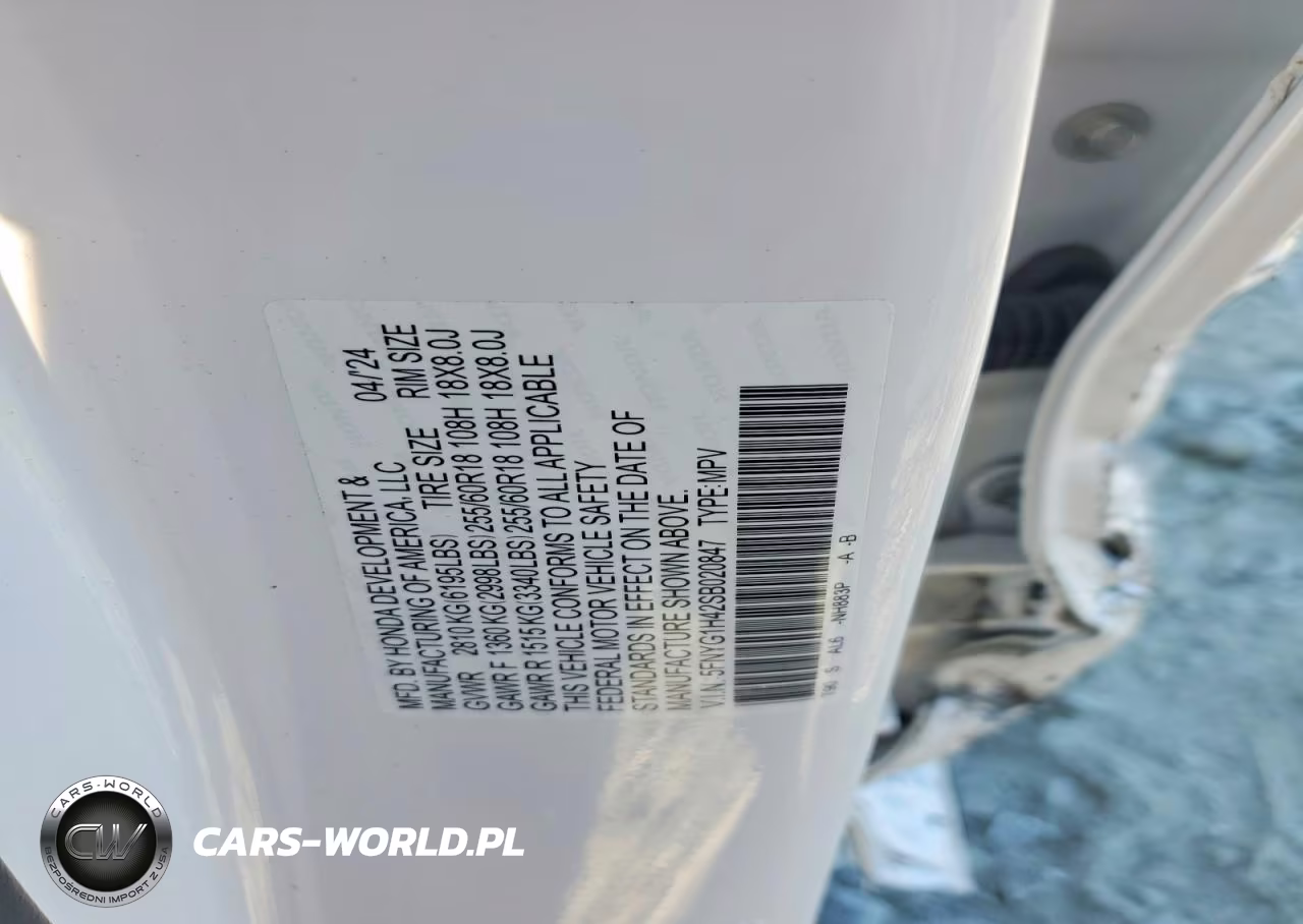 2025 Honda Pilot Exl VIN:5FNYG1H42SB020847 - 13