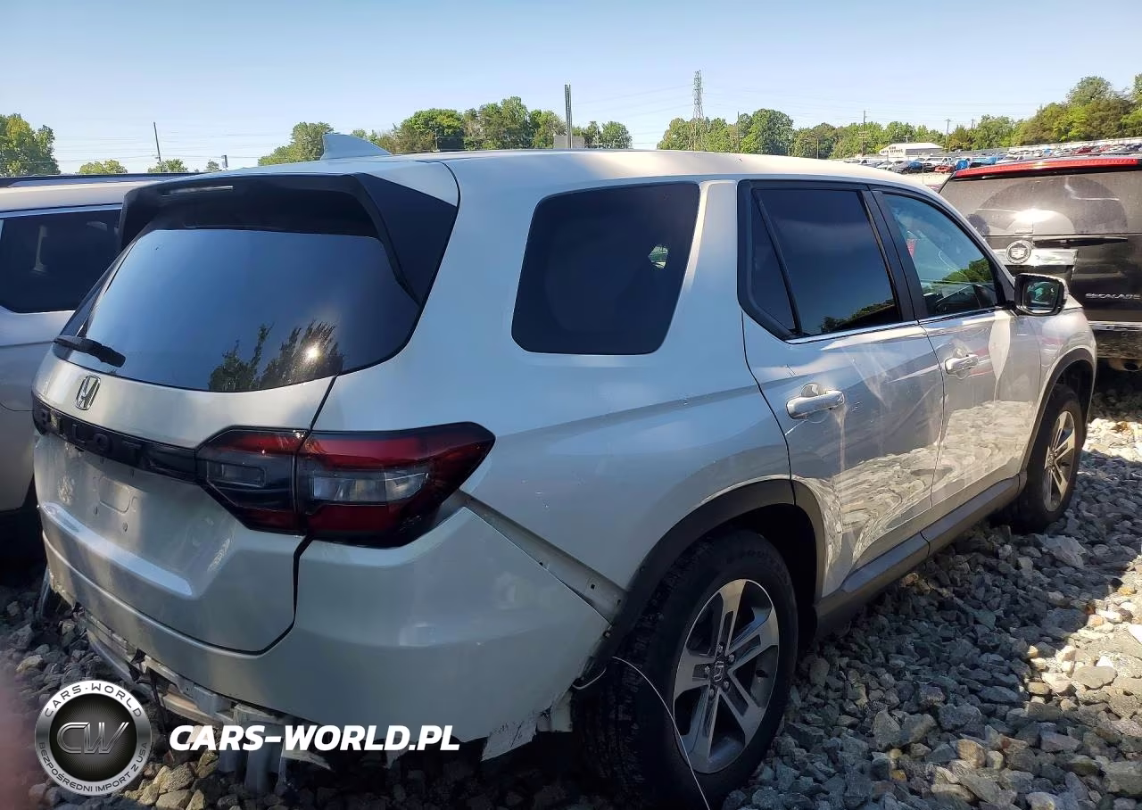 2025 Honda Pilot Exl VIN:5FNYG1H42SB020847 - 3