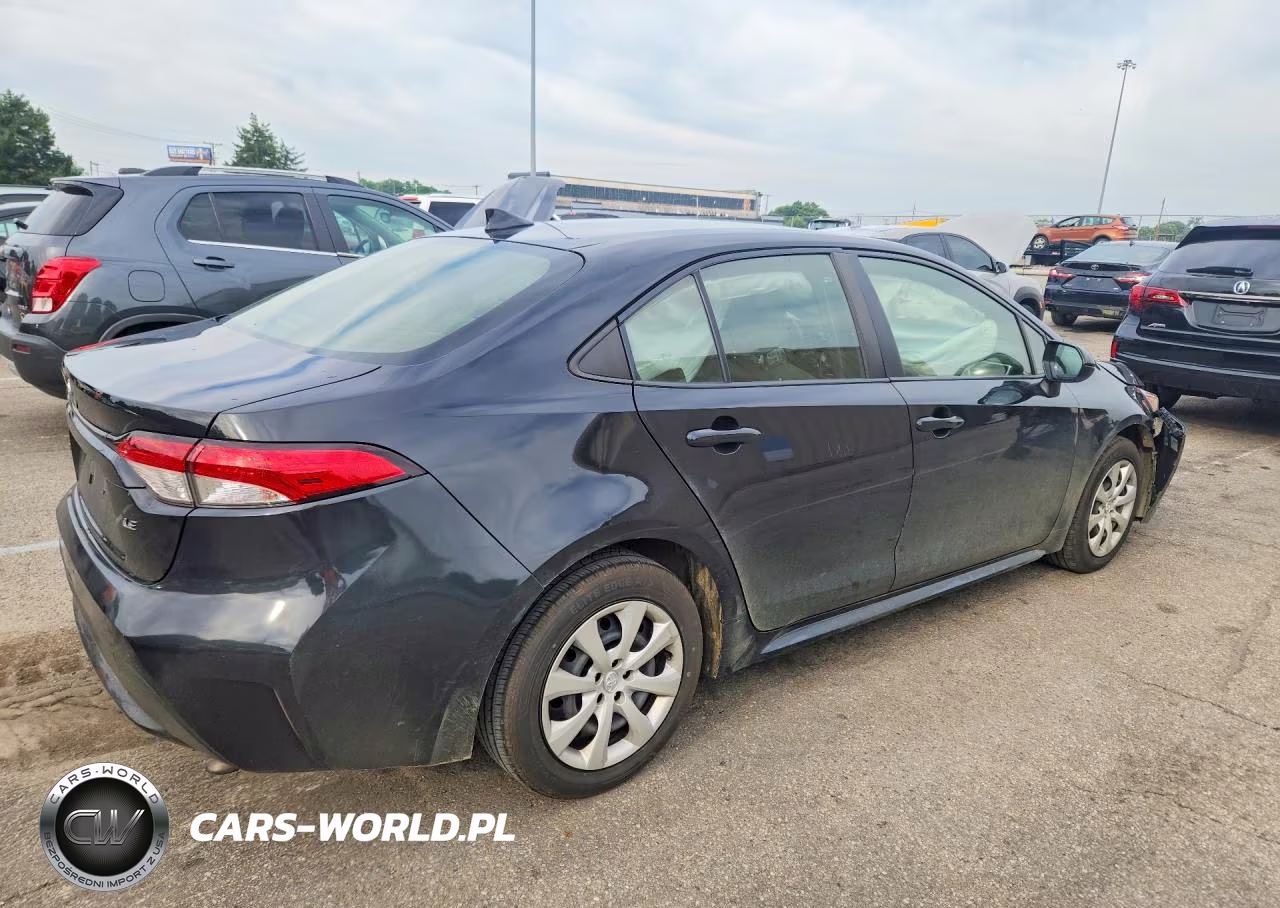 2022 Toyota Corolla Le VIN:JTDEPMAE9NJ213954 - 3