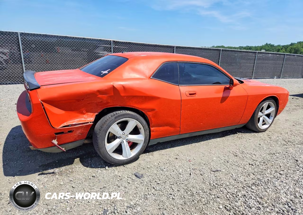 2009 Dodge Challenger Srt-8 VIN:2B3LJ74W39H537621 - 3