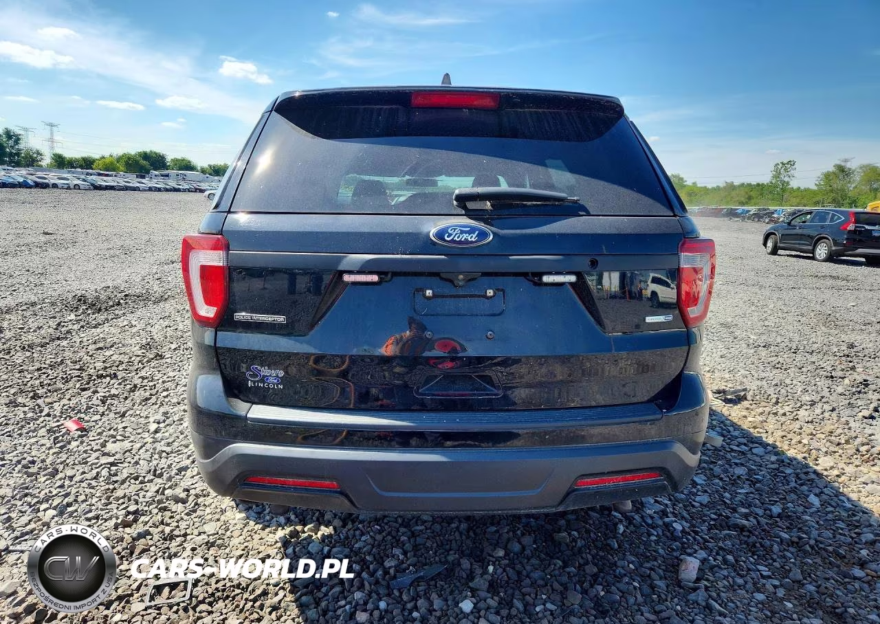 2018 Ford Explorer Police Interceptor VIN:1FM5K8AR8JGC17490 - 6
