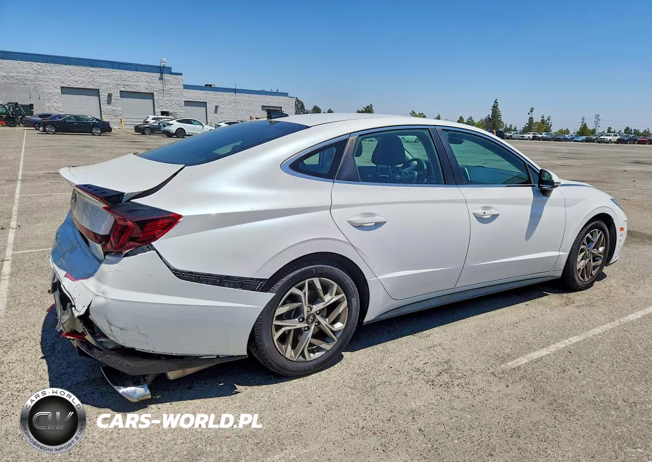 2022 Hyundai Sonata Sel VIN:KMHL64JA1NA238527 - 3