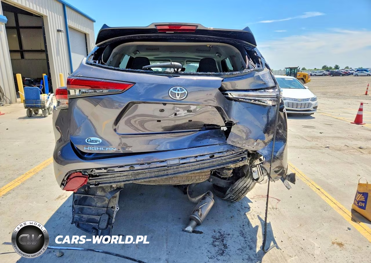 2021 Toyota Highlander Xle VIN:5TDGZRBH2MS152554 - 6