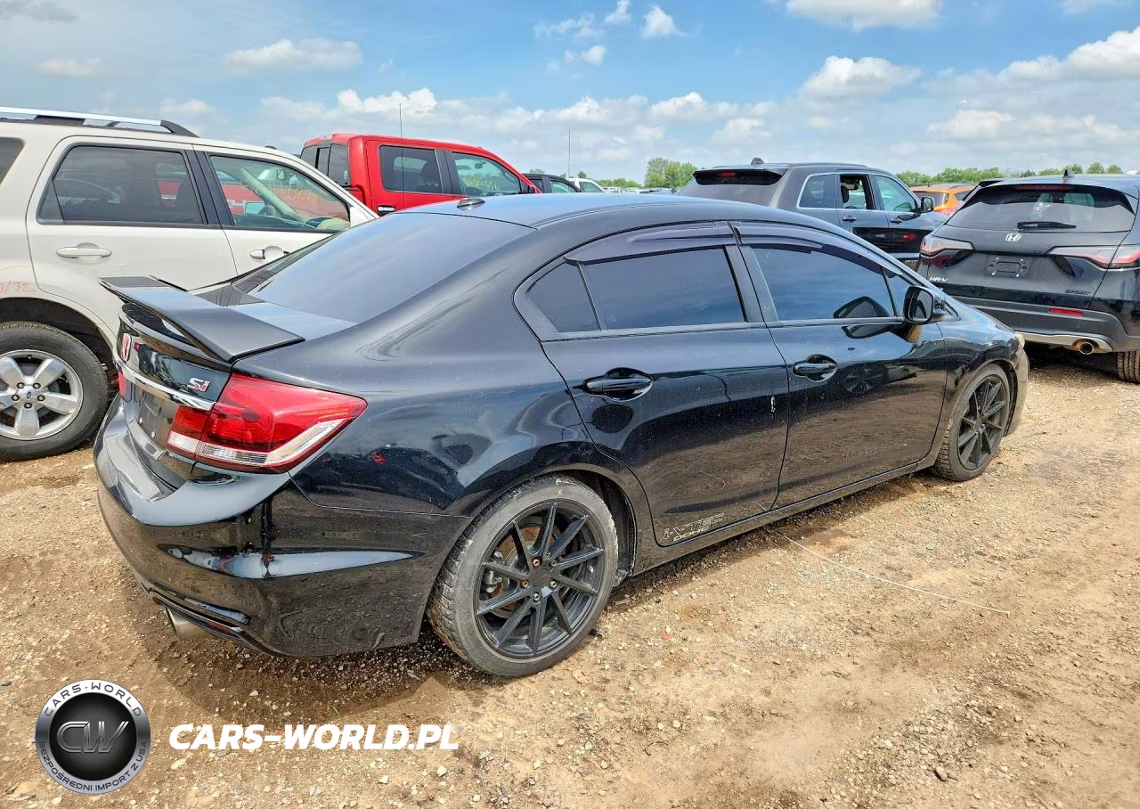 2013 Honda Civic Si VIN:2HGFB6E53DH704885 - 3