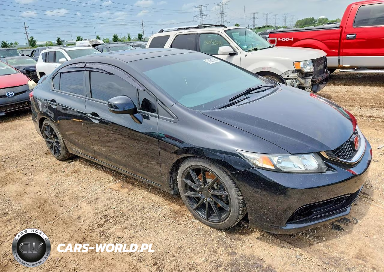2013 Honda Civic Si VIN:2HGFB6E53DH704885 - 4