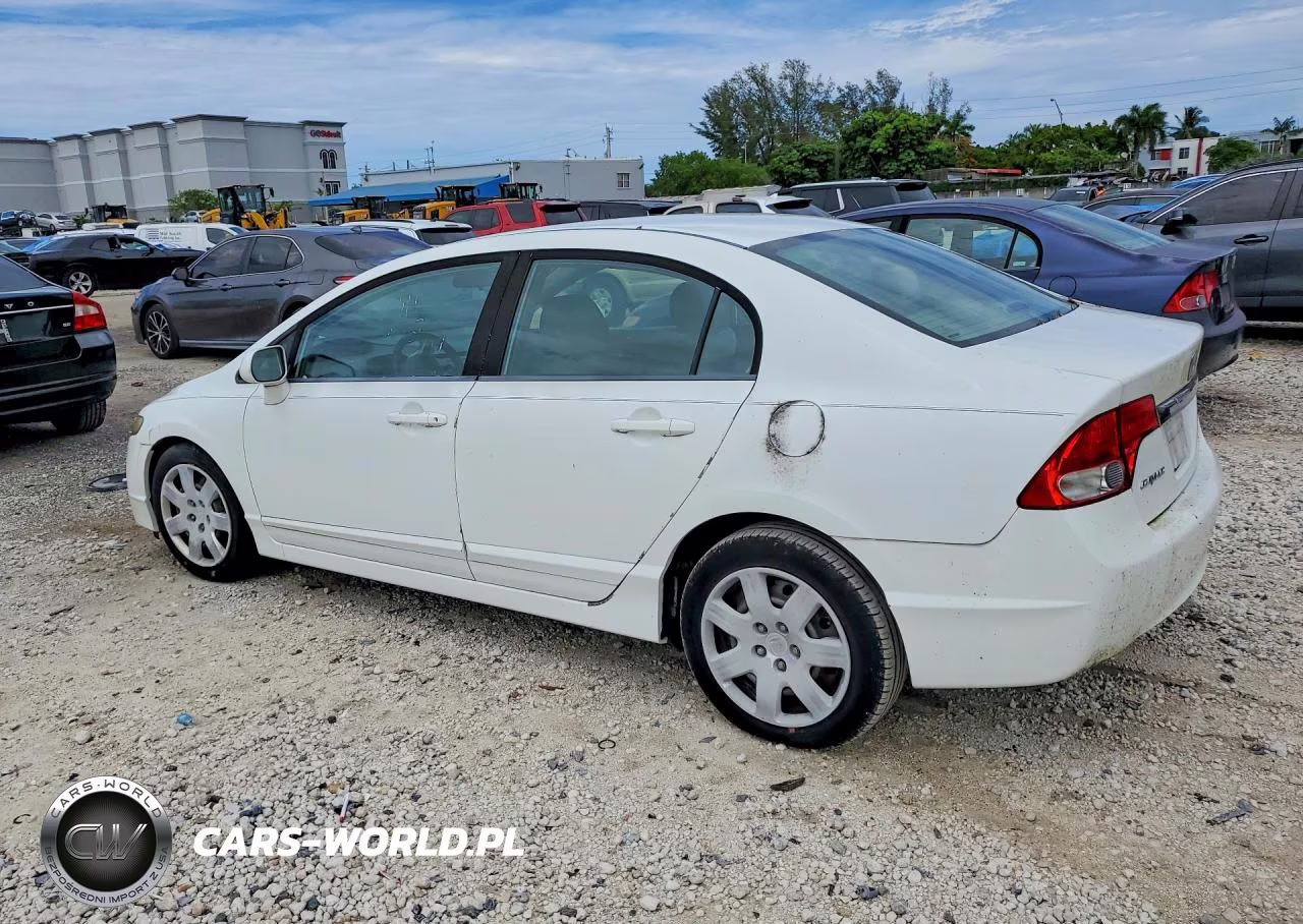2010 Honda Civic Lx VIN:19XFA1F58AE086456 - 2