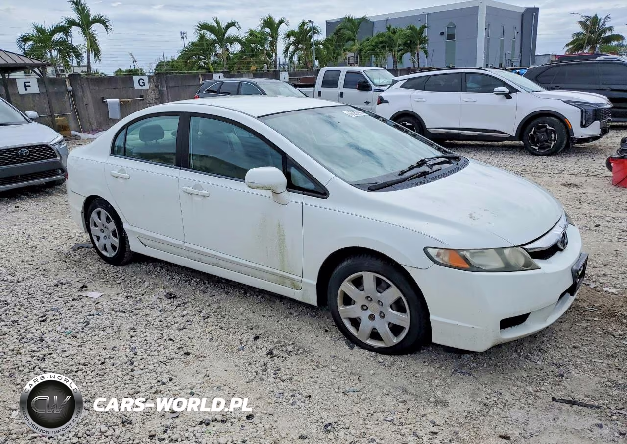2010 Honda Civic Lx VIN:19XFA1F58AE086456 - 4
