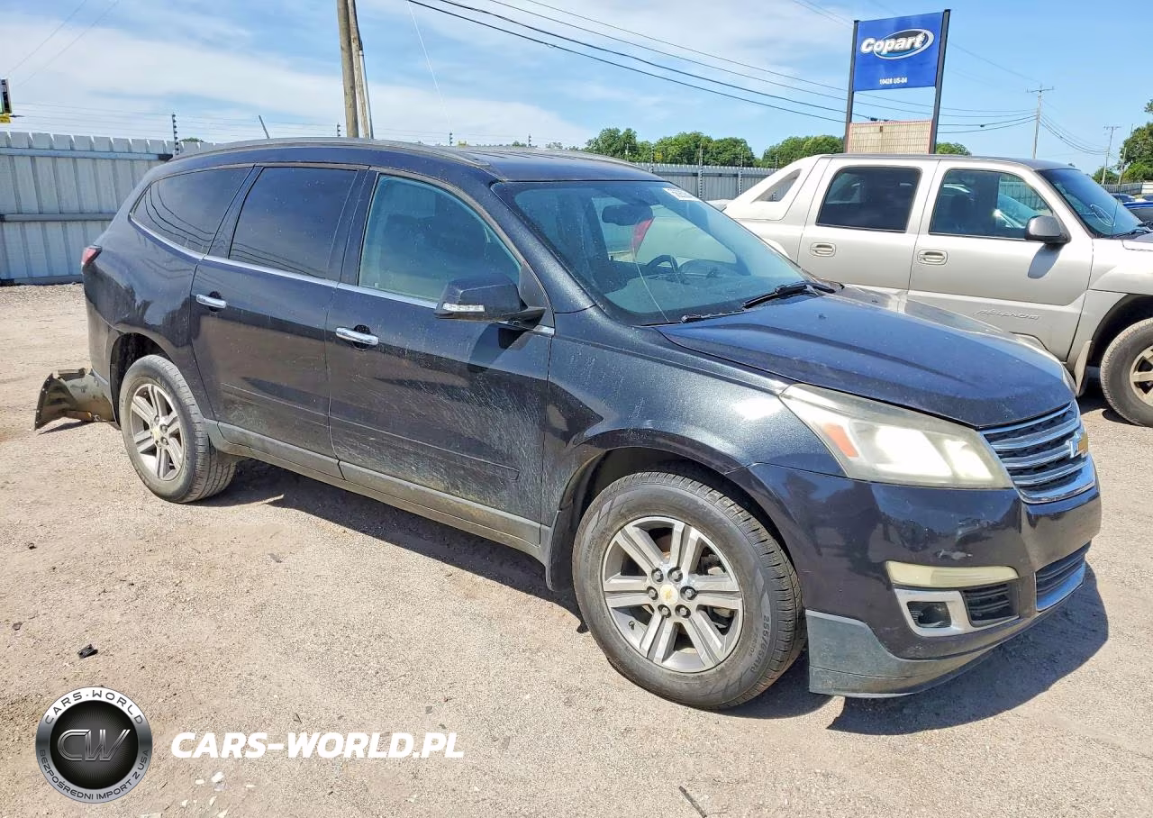 2015 Chevrolet Traverse Lt VIN:1GNKRHKDXFJ143996 - 4