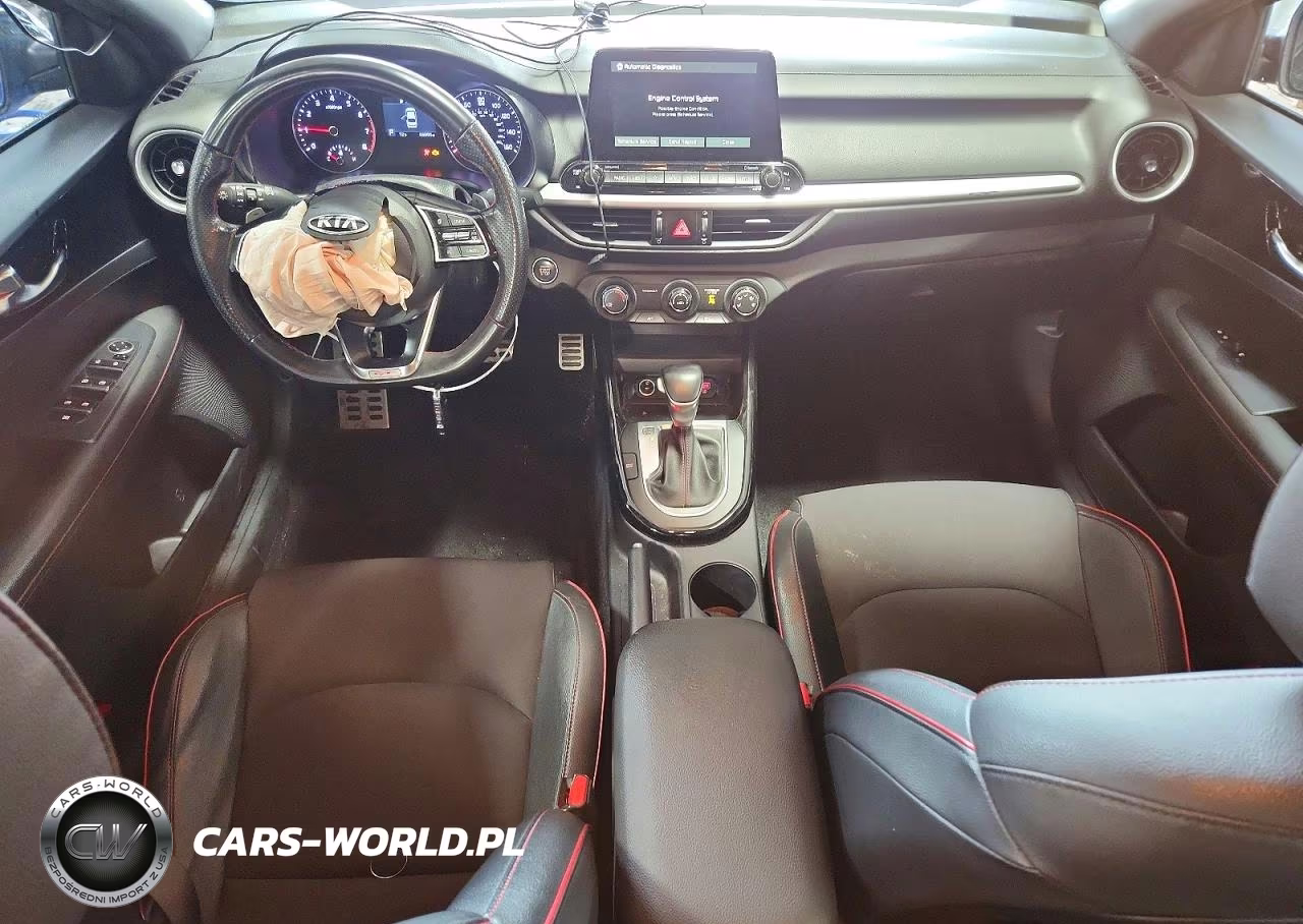 2020 Kia Forte Gt VIN:3KPF44AC8LE257630 - 8