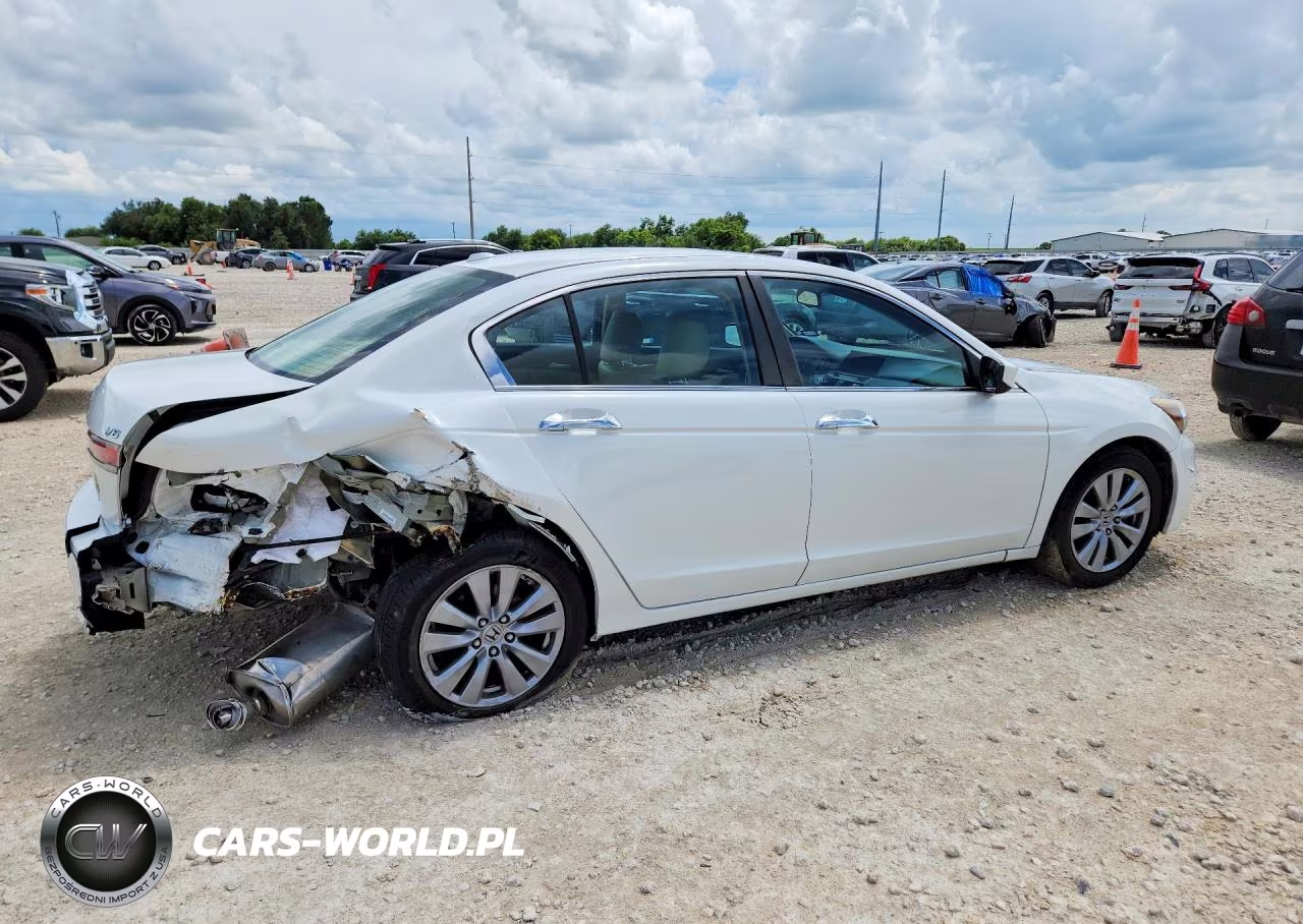 2012 Honda Accord Exl VIN:1HGCP3F86CA030255 - 3