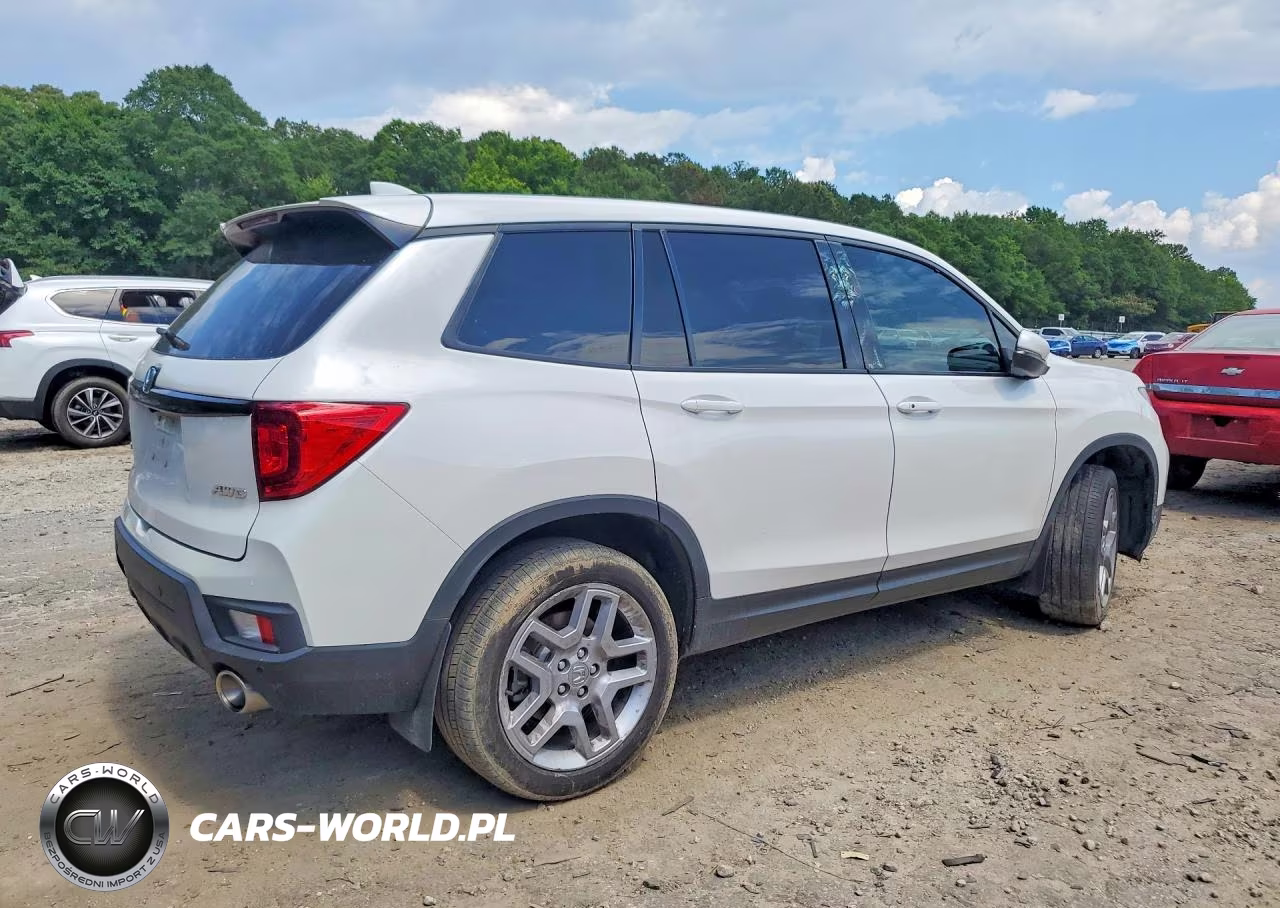 2024 Honda Passport Exl VIN:5FNYF8H57RB018459 - 3
