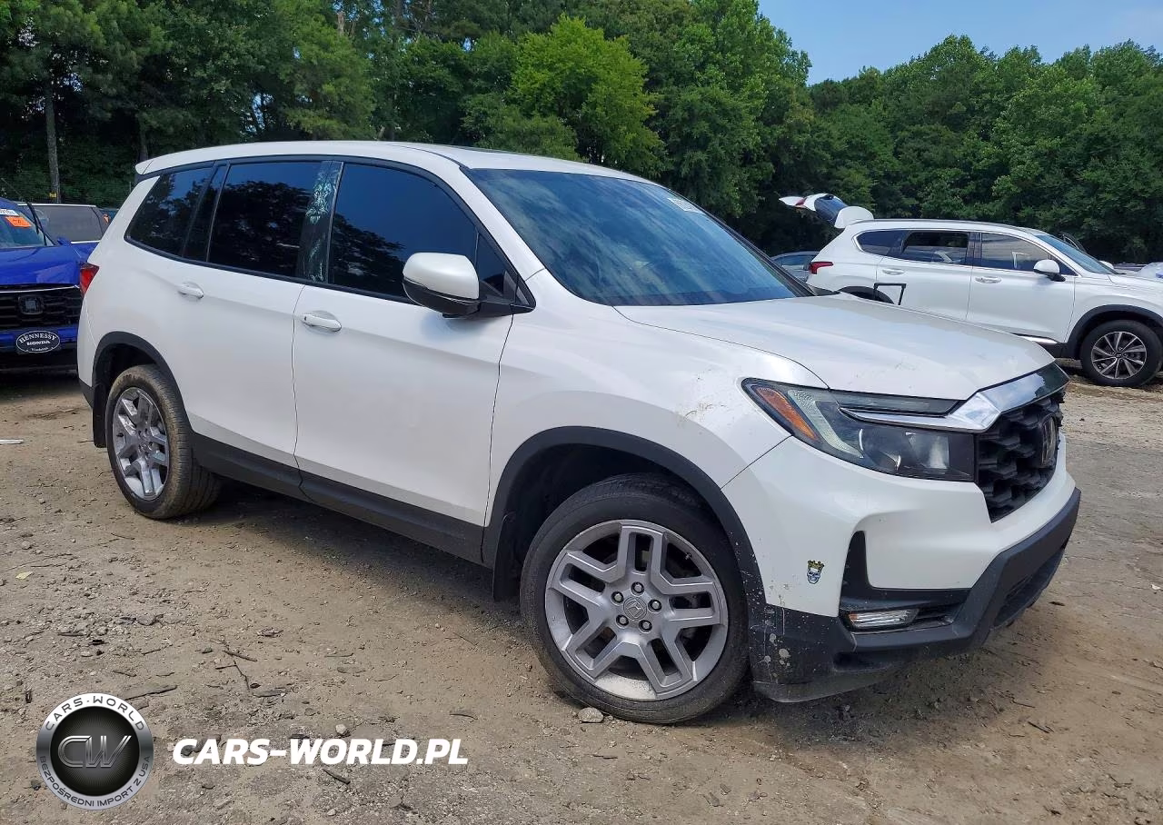 2024 Honda Passport Exl VIN:5FNYF8H57RB018459 - 4