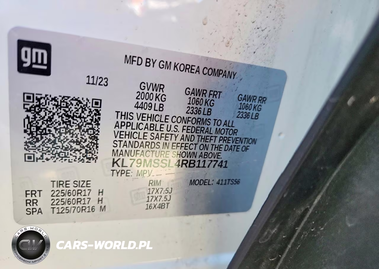 2024 Chevrolet Trailblazer Activ VIN:KL79MSSL4RB117741 - 13