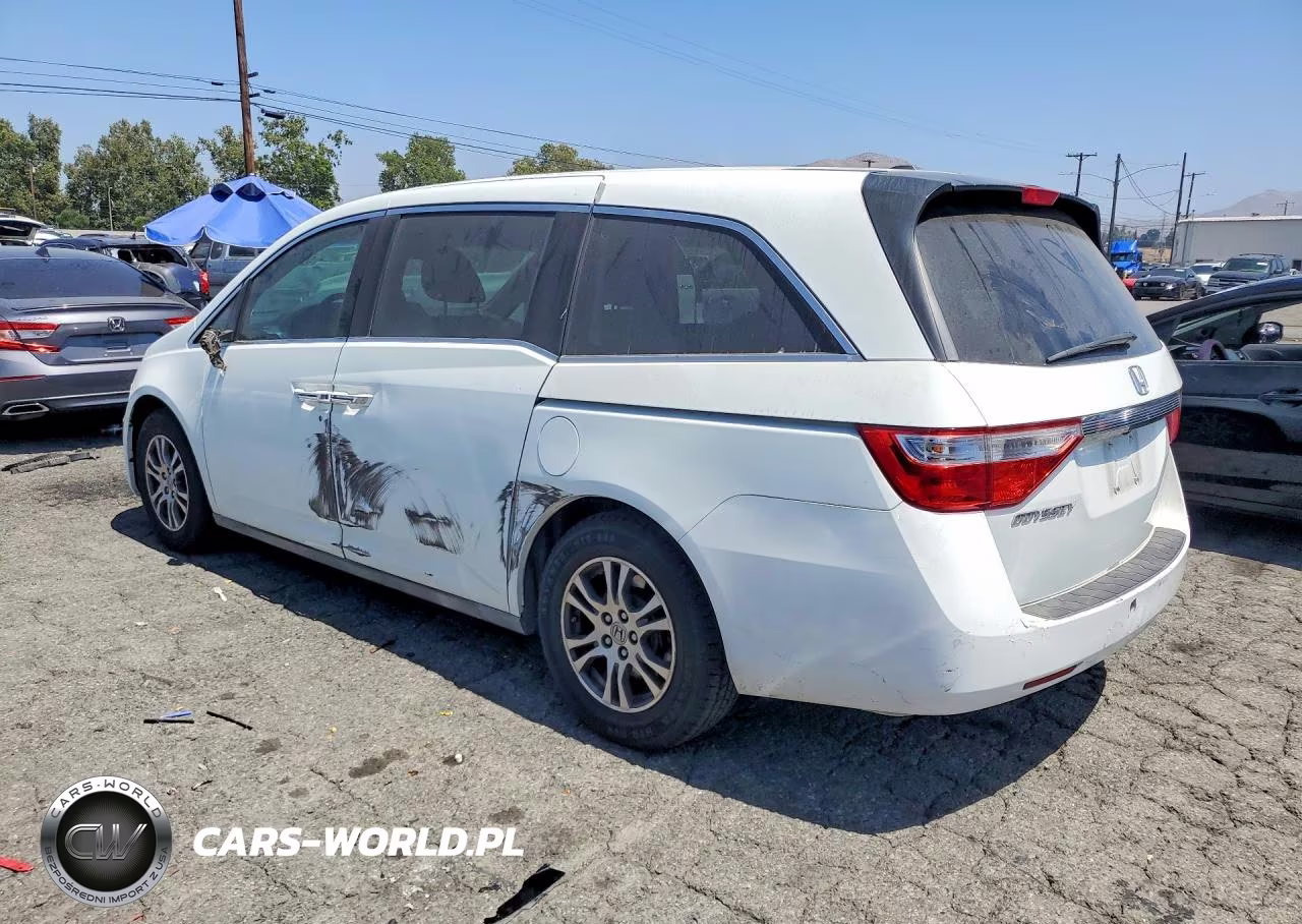 2012 Honda Odyssey Exl VIN:5FNRL5H64CB083720 - 2