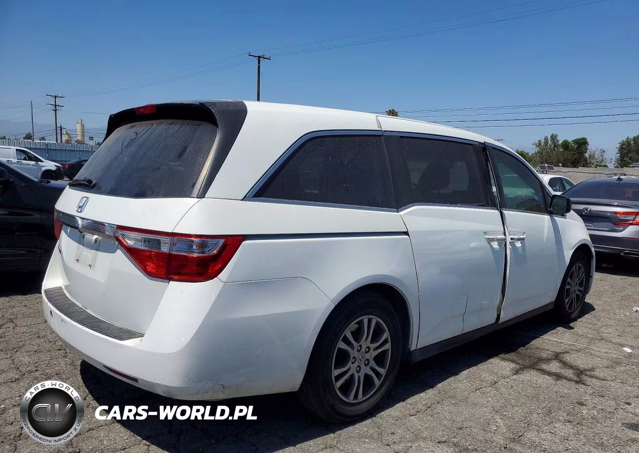 2012 Honda Odyssey Exl VIN:5FNRL5H64CB083720 - 3