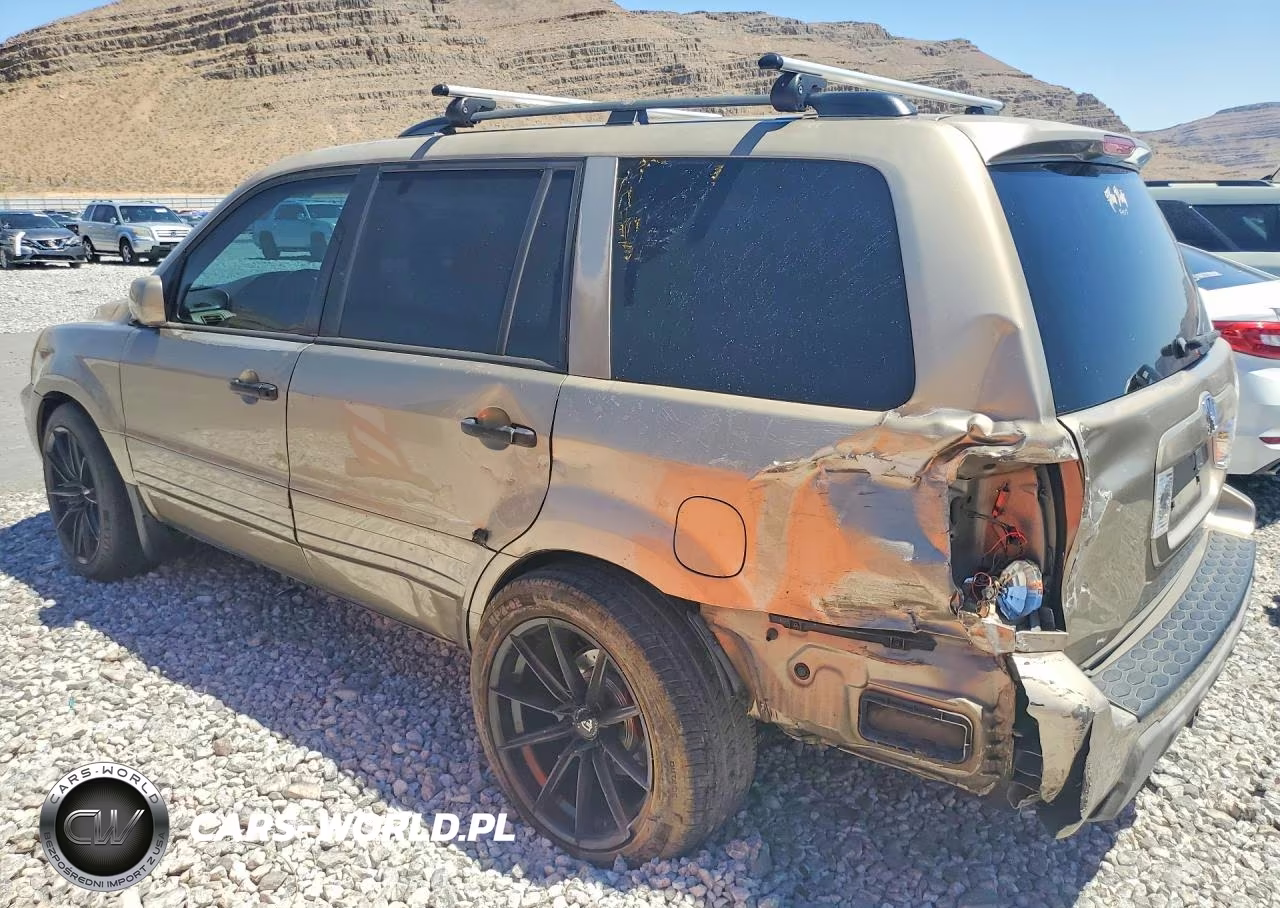 2005 Honda Pilot Exl VIN:2HKYF18635H545748 - 2