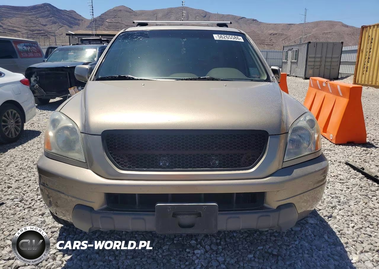 2005 Honda Pilot Exl VIN:2HKYF18635H545748 - 5