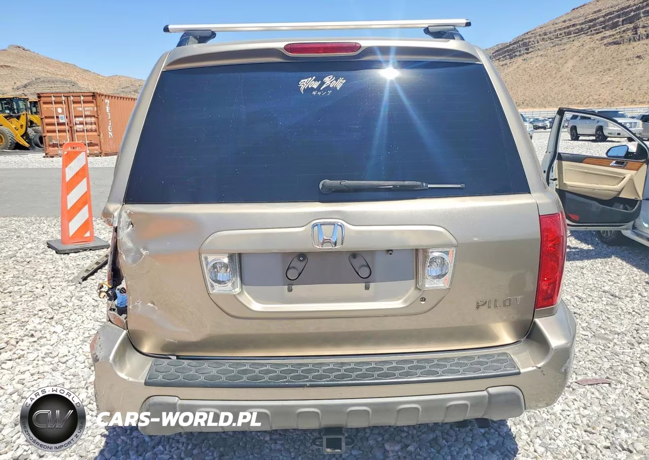 2005 Honda Pilot Exl VIN:2HKYF18635H545748 - 6