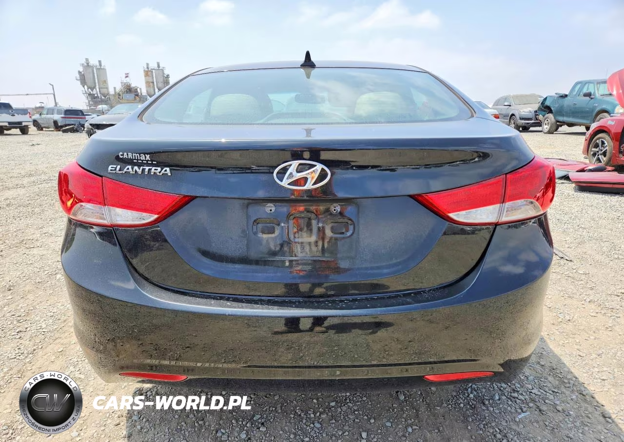 2013 Hyundai Elantra Gls VIN:5NPDH4AE9DH229880 - 6
