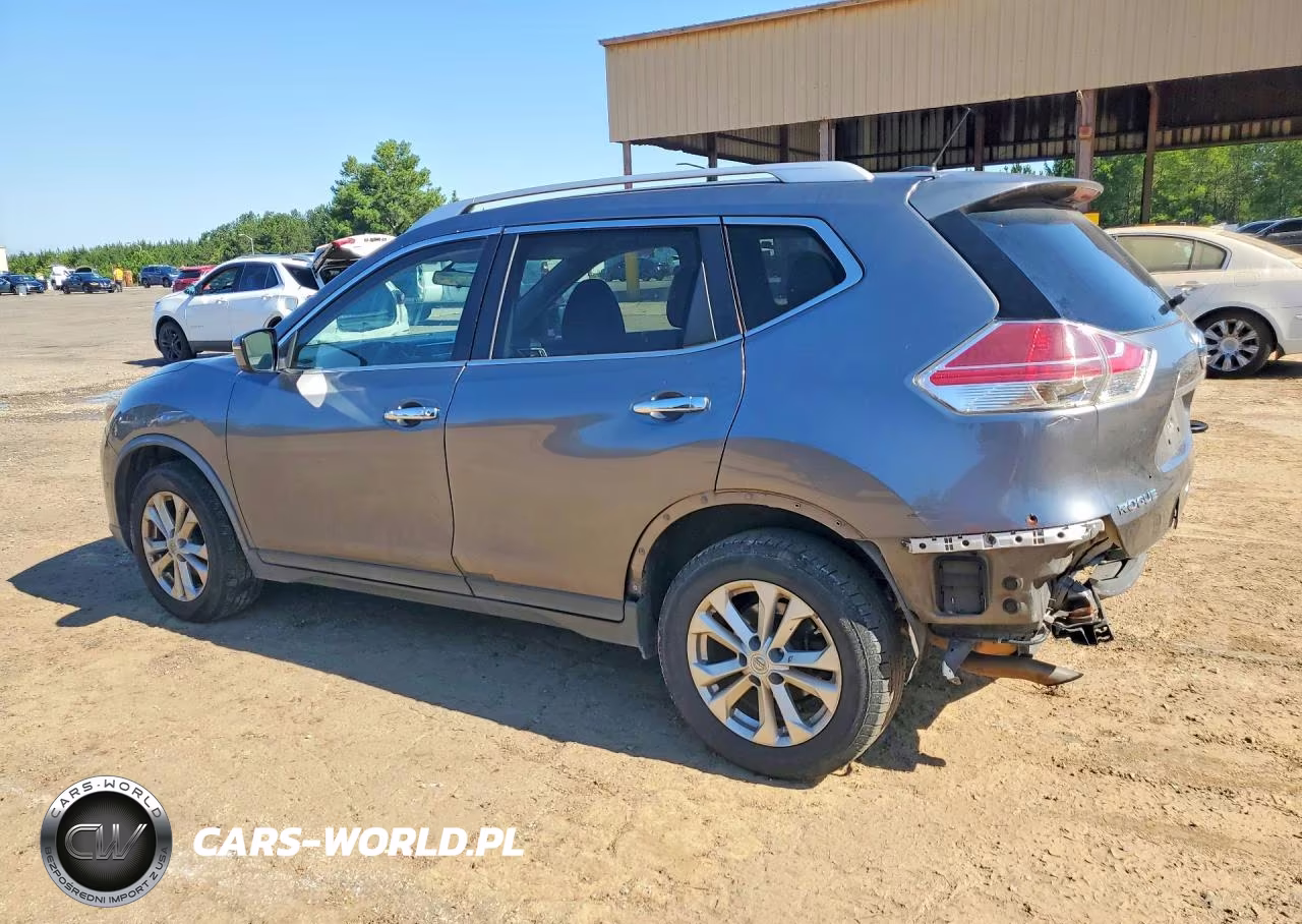 2015 Nissan Rogue Sv VIN:KNMAT2MTXFP507032 - 2