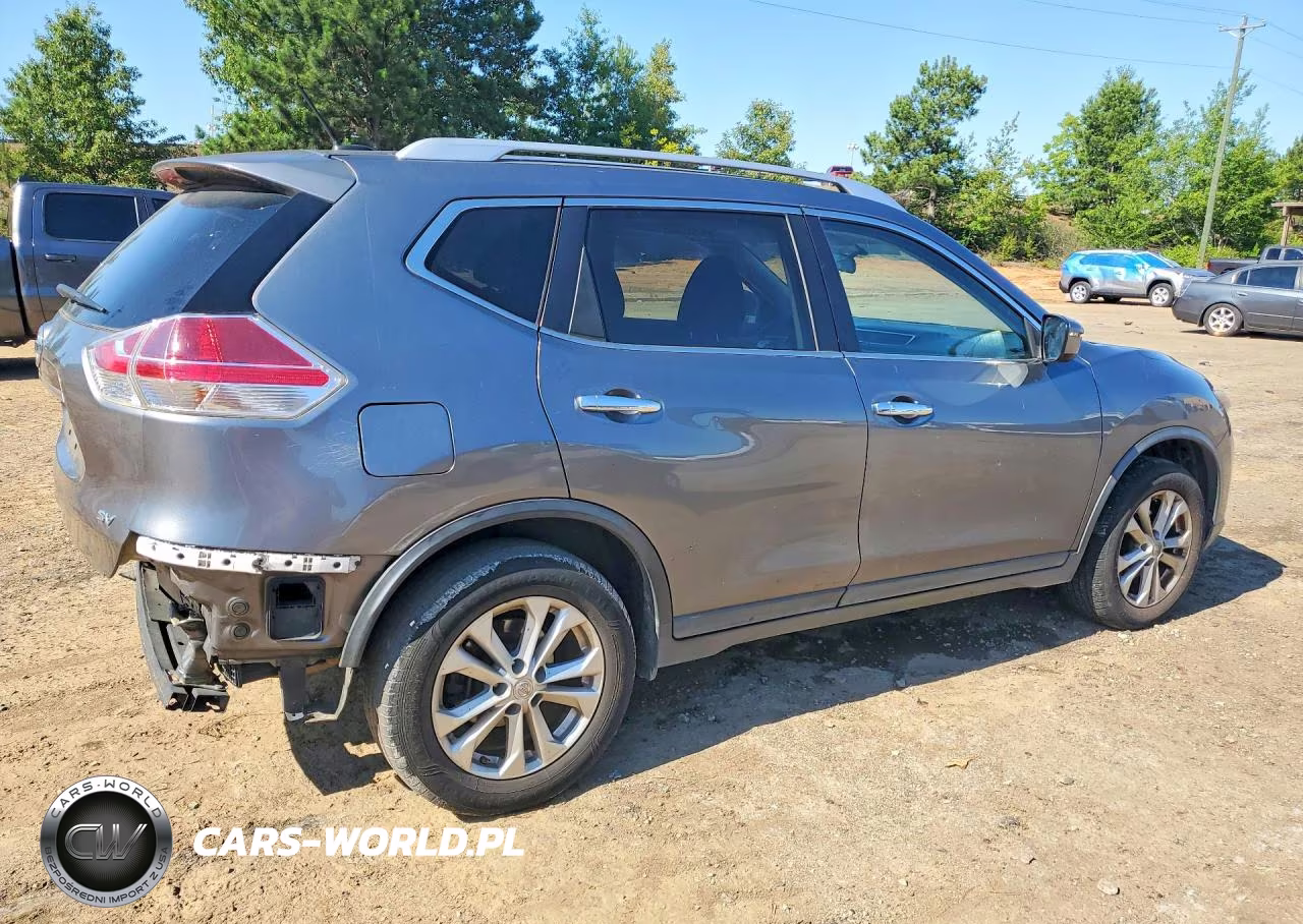 2015 Nissan Rogue Sv VIN:KNMAT2MTXFP507032 - 3