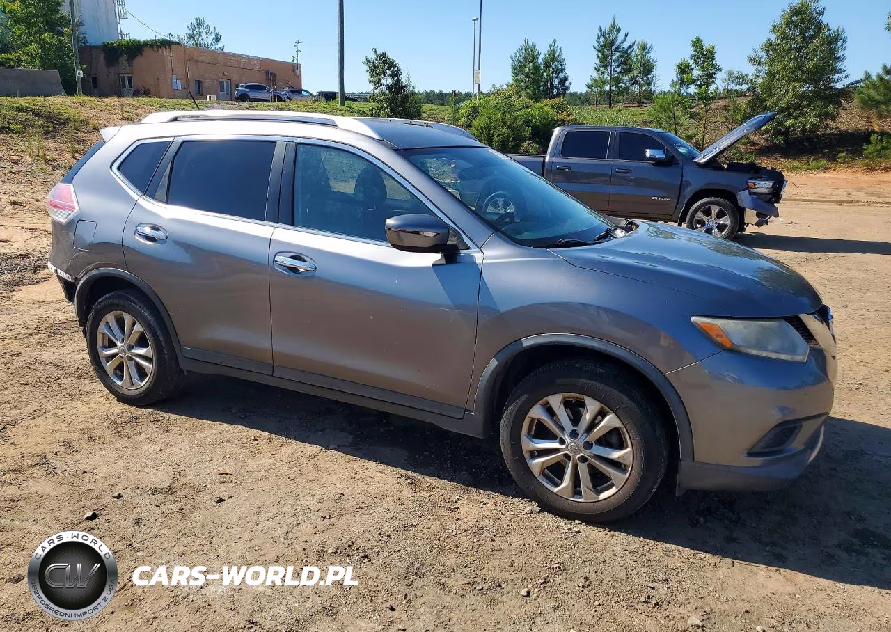 2015 Nissan Rogue Sv VIN:KNMAT2MTXFP507032 - 4