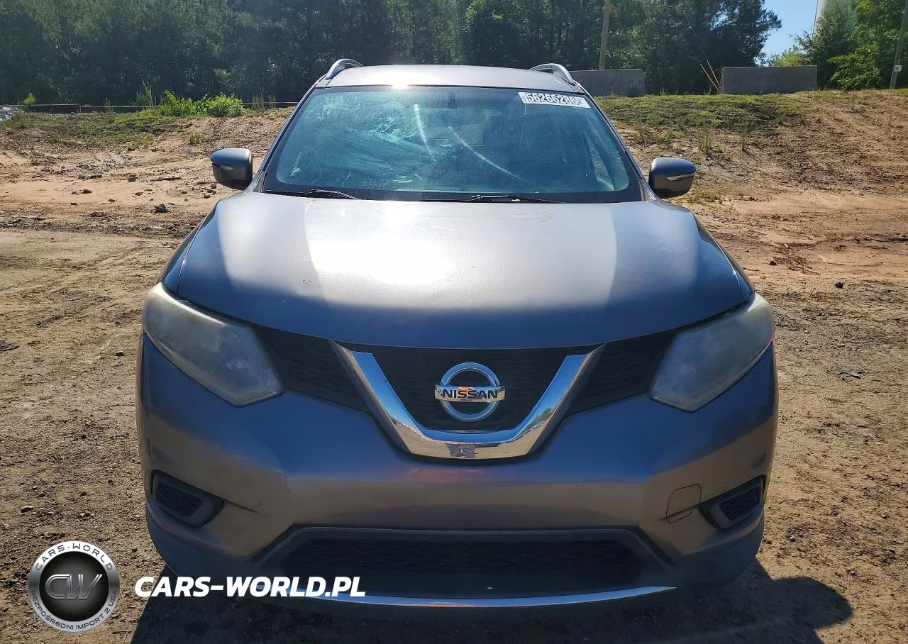 2015 Nissan Rogue Sv VIN:KNMAT2MTXFP507032 - 5