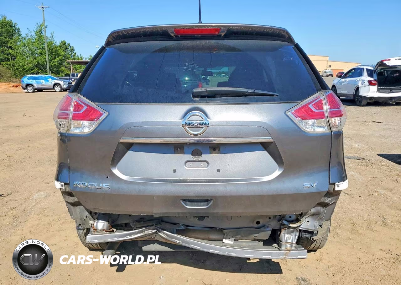 2015 Nissan Rogue Sv VIN:KNMAT2MTXFP507032 - 6