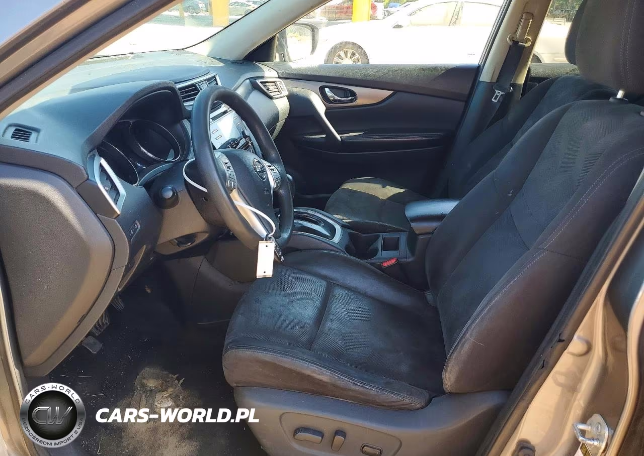 2015 Nissan Rogue Sv VIN:KNMAT2MTXFP507032 - 7
