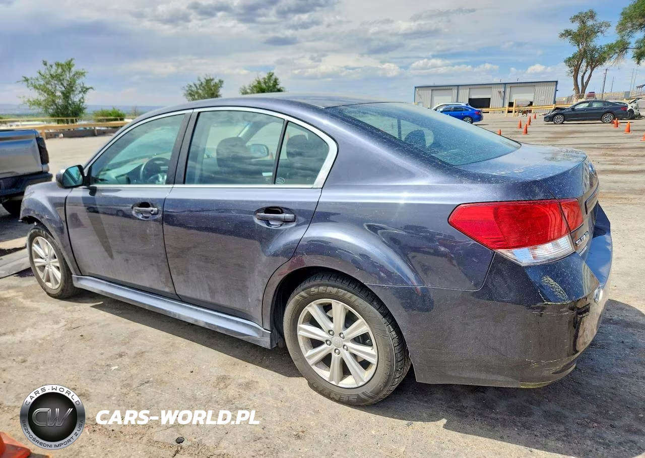 2012 Subaru Legacy 2.5I VIN:4S3BMBA66C3036323 - 2