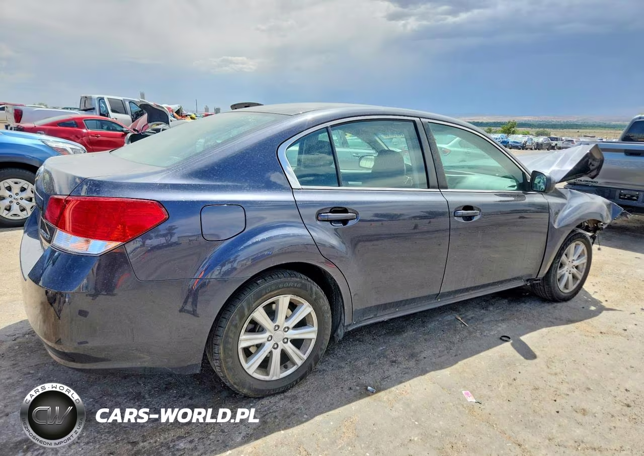 2012 Subaru Legacy 2.5I VIN:4S3BMBA66C3036323 - 3