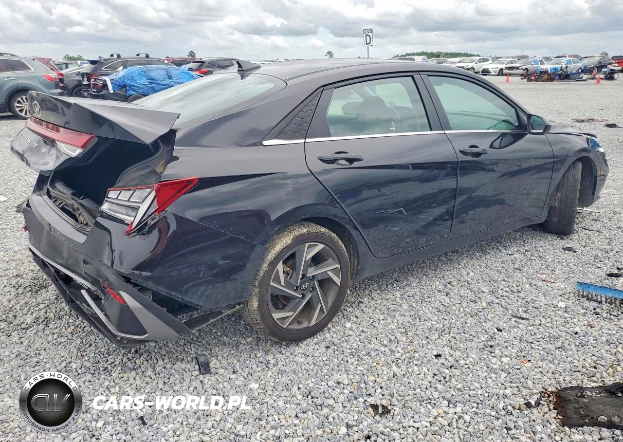 2024 Hyundai Elantra Sel VIN:KMHLS4DG0RU745760 - 3