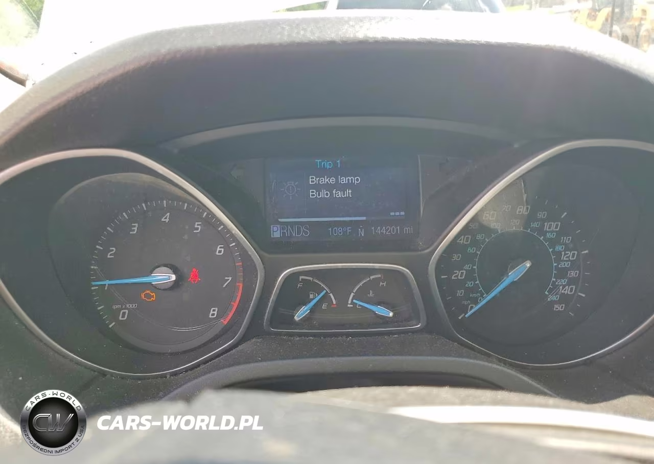 2012 Ford Focus Se VIN:1FAHP3F25CL233194 - 9
