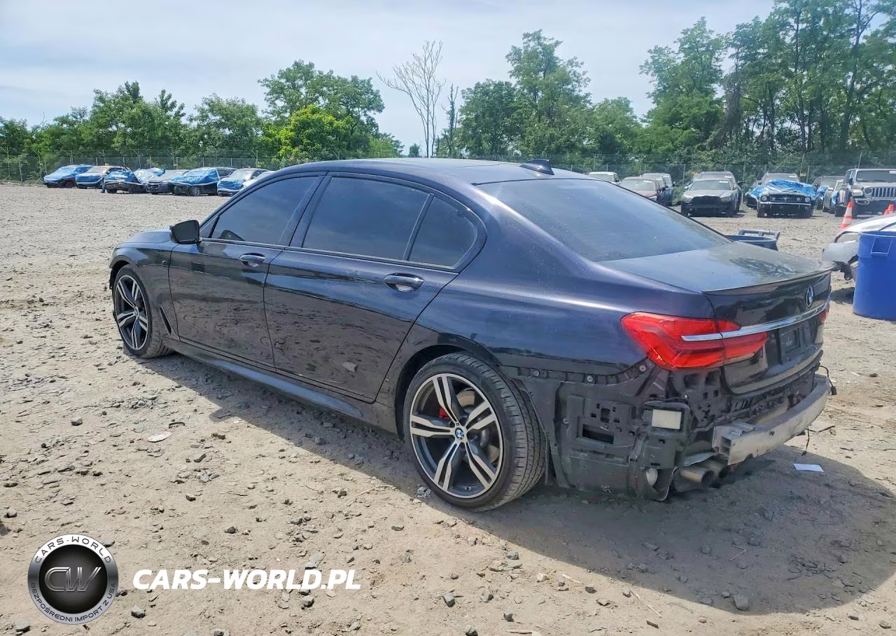 2016 BMW 750 I VIN:WBA7F0C53GGM20385 - 2
