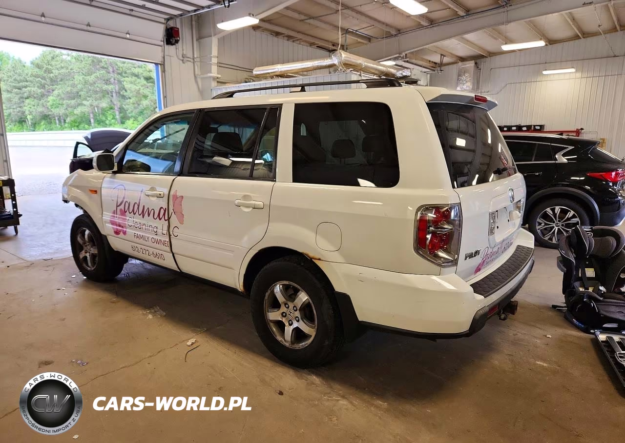 2008 Honda Pilot Exl VIN:5FNYF18738B047805 - 2
