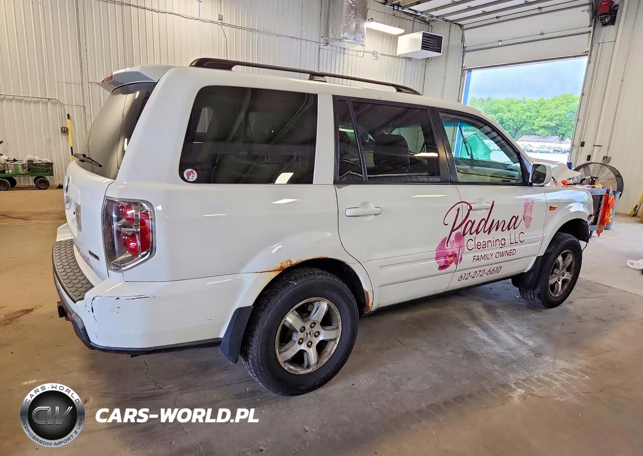 2008 Honda Pilot Exl VIN:5FNYF18738B047805 - 3
