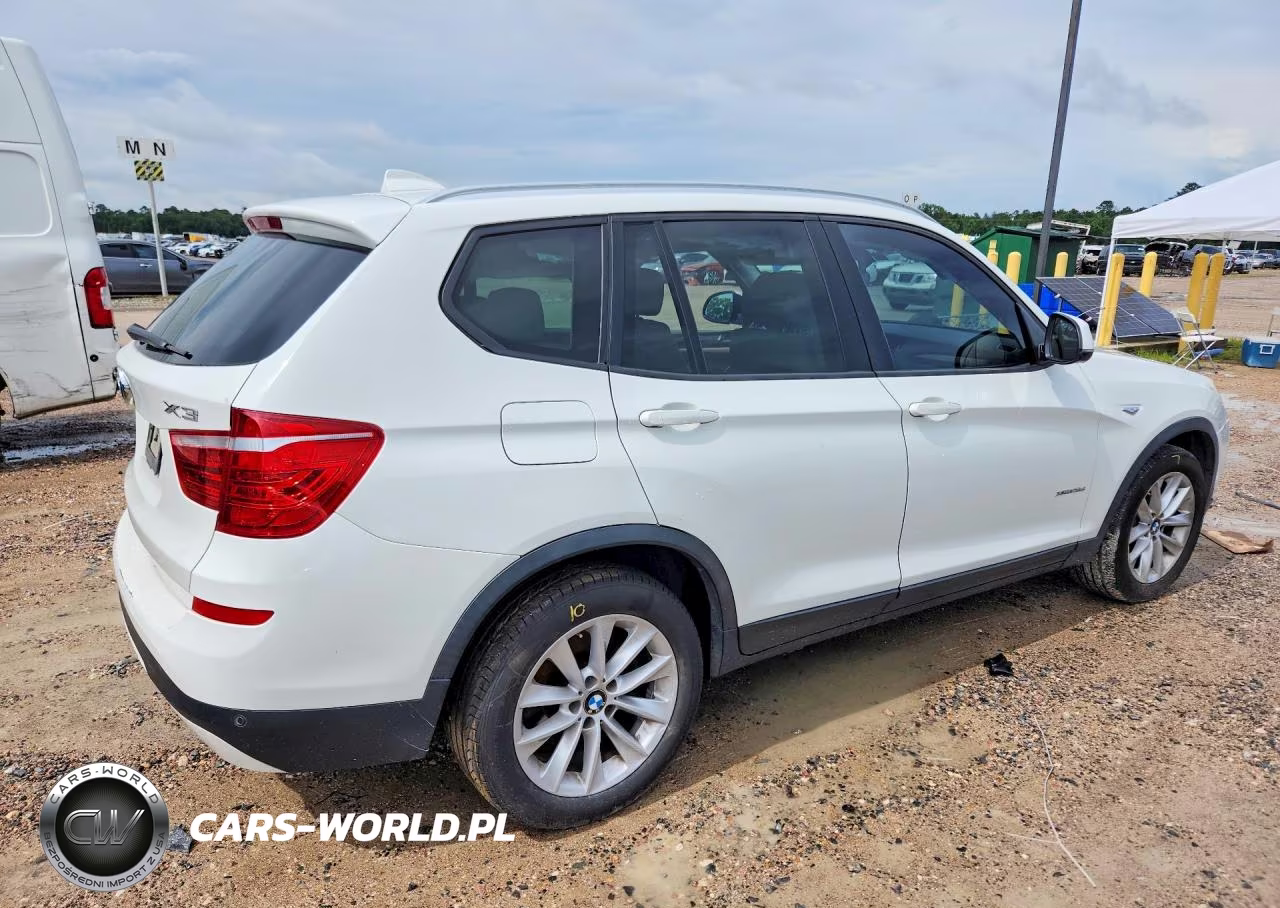 2016 BMW X3 xDrive28D VIN:5UXWY3C51G0N87541 - 3