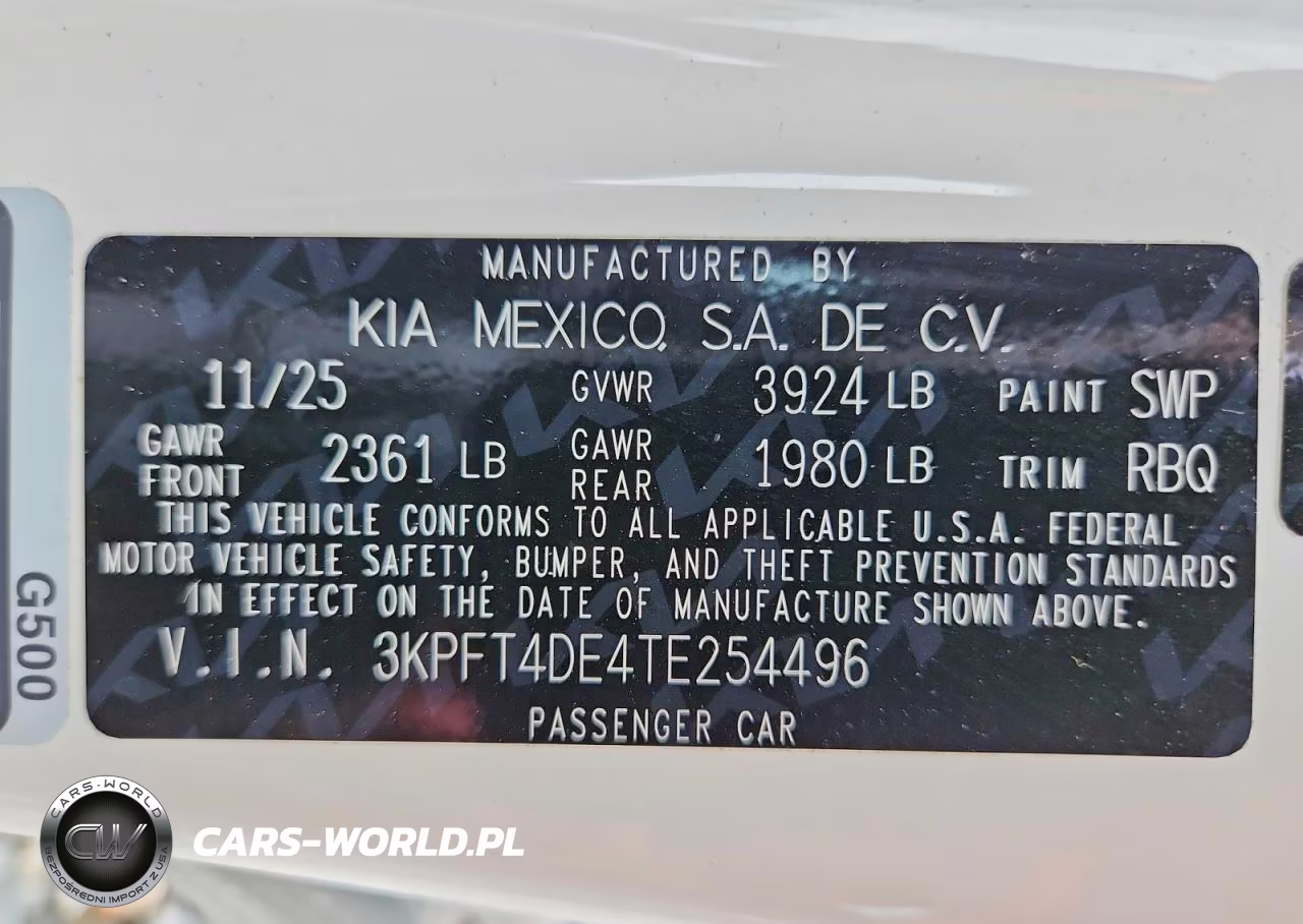 2026 Kia K4 Lxs VIN:3KPFT4DE4TE254496 - 12