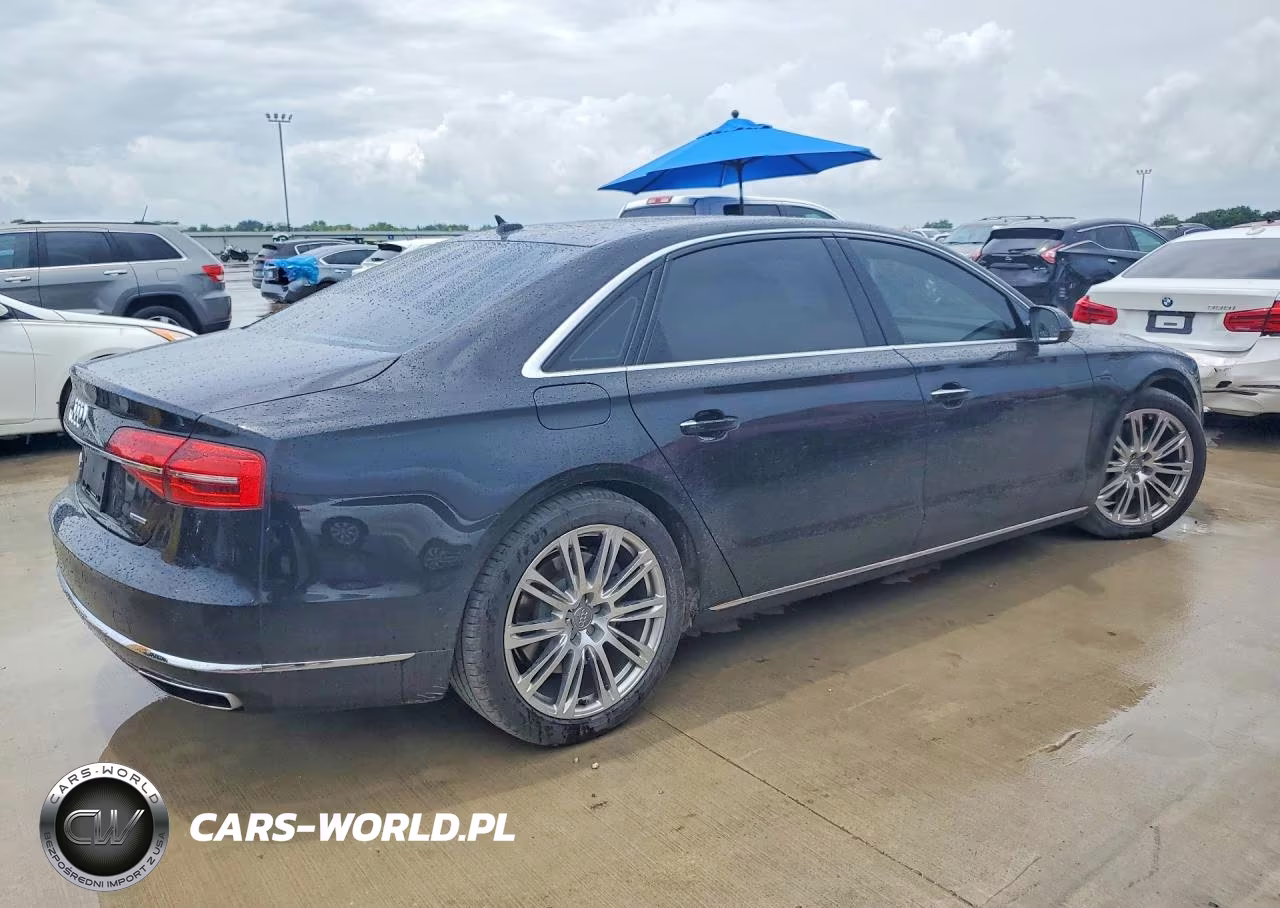 2015 Audi A8 L Quattro VIN:WAU3GAFD6FN031318 - 3