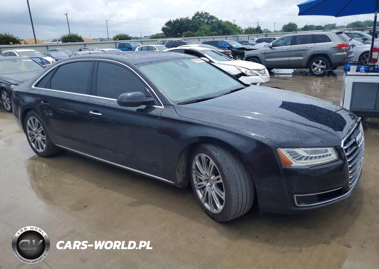 2015 Audi A8 L Quattro VIN:WAU3GAFD6FN031318 - 4