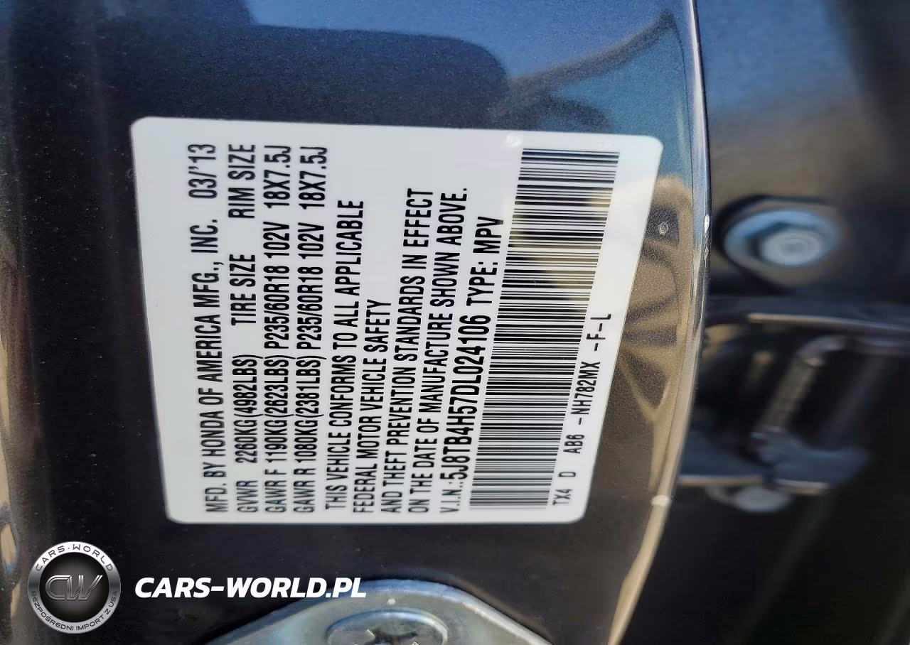 2013 Acura Rdx Technology VIN:5J8TB4H57DL024106 - 13