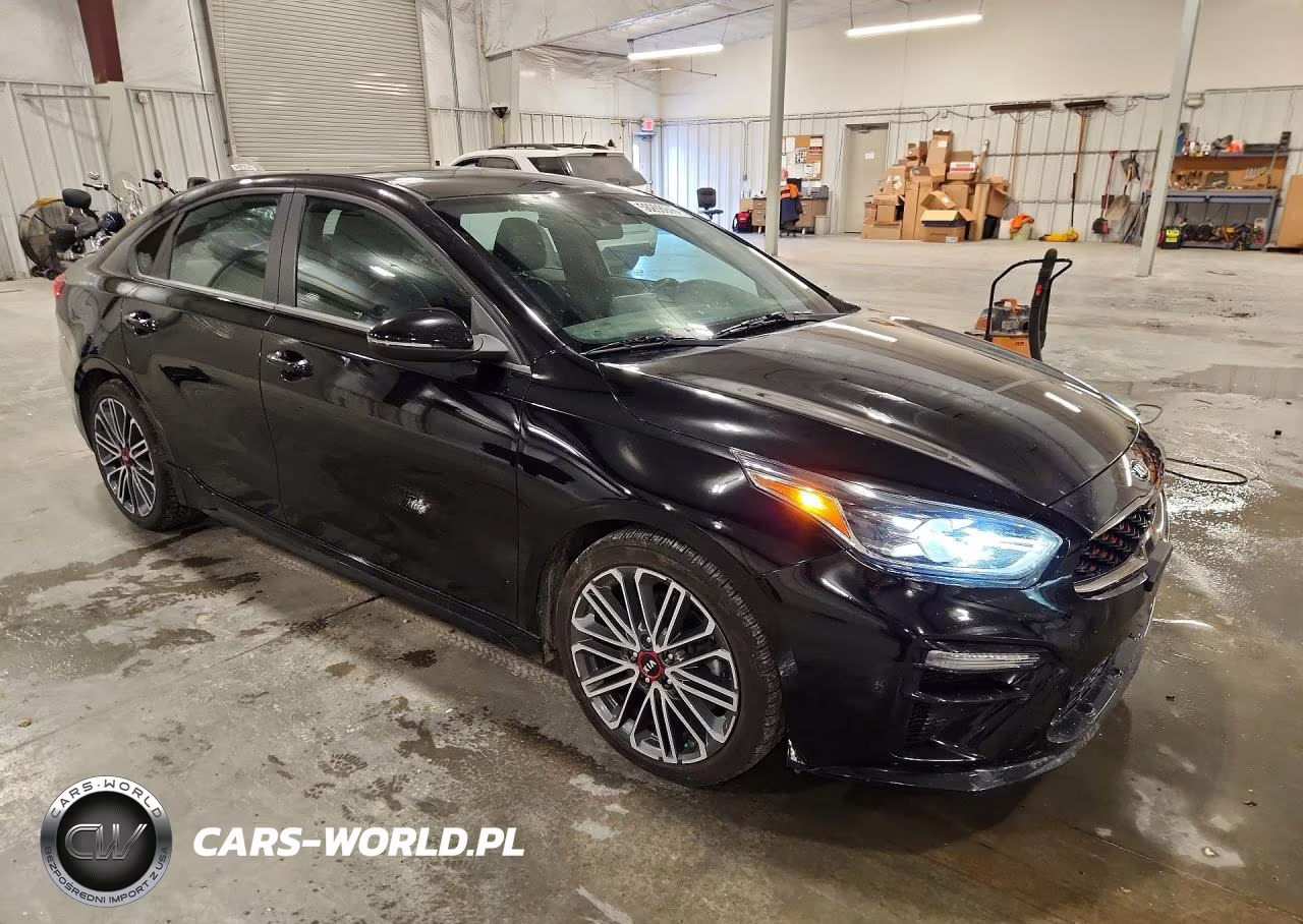 2021 Kia Forte Gt VIN:3KPF44AC9ME376174 - 4