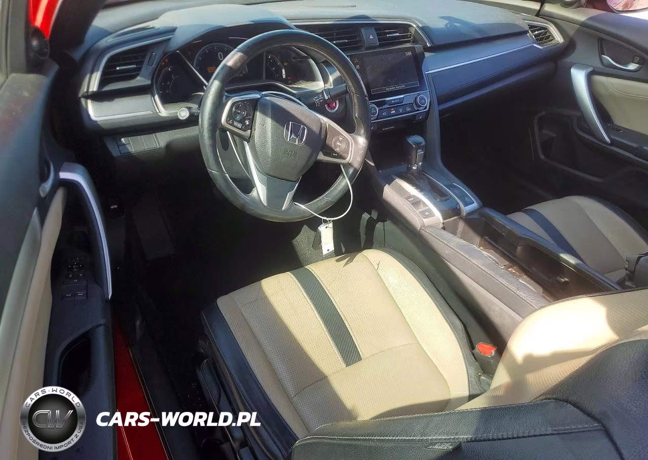 2017 Honda Civic Exl VIN:2HGFC3B72HH350655 - 8