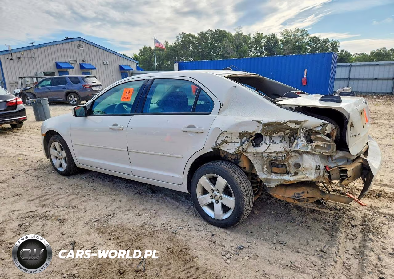 2008 Ford Fusion Se VIN:3FAHP07128R239287 - 2