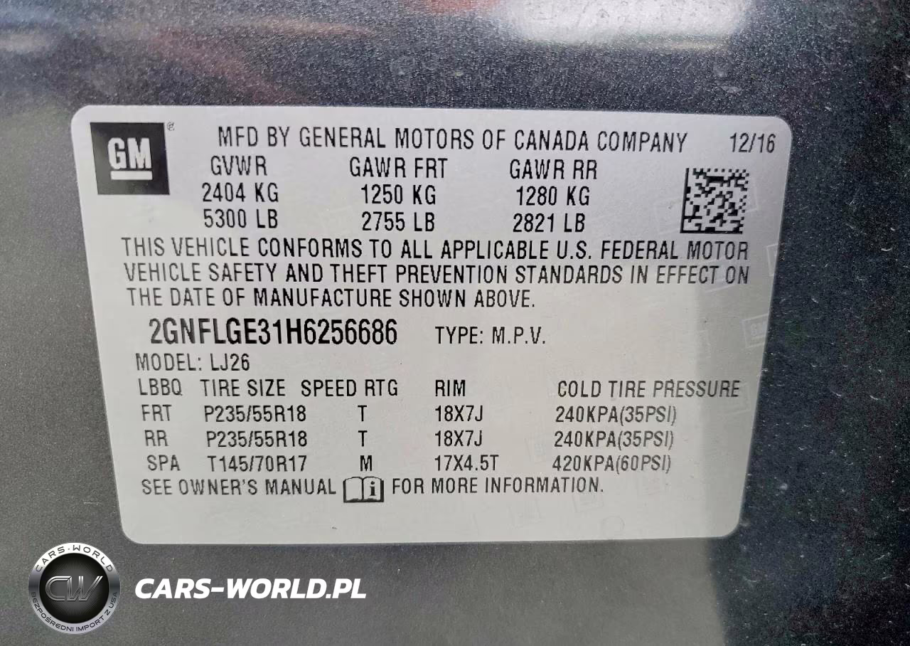 2017 Chevrolet Equinox Premier VIN:2GNFLGE31H6256686 - 14