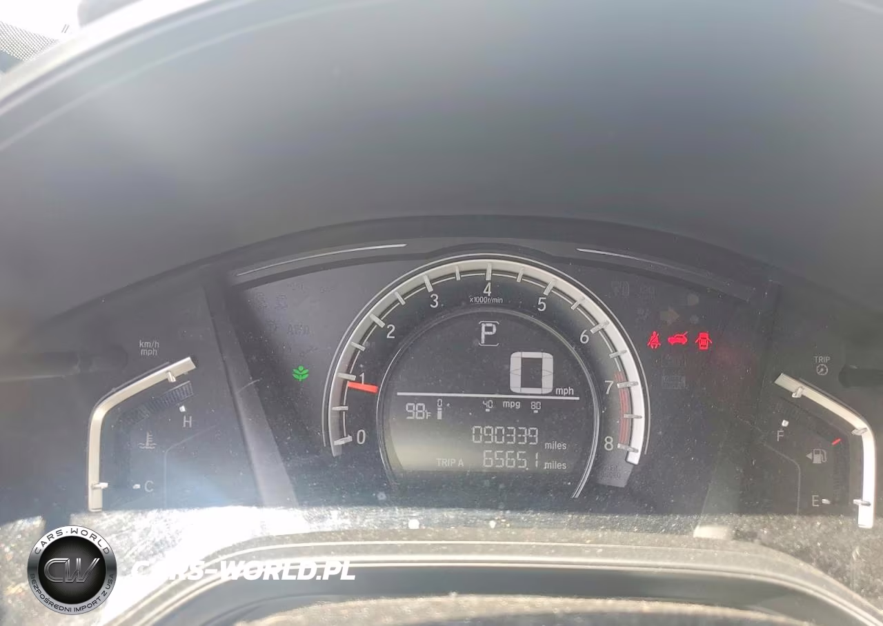 2019 Honda Cr-V Lx VIN:2HKRW5H39KH415681 - 9
