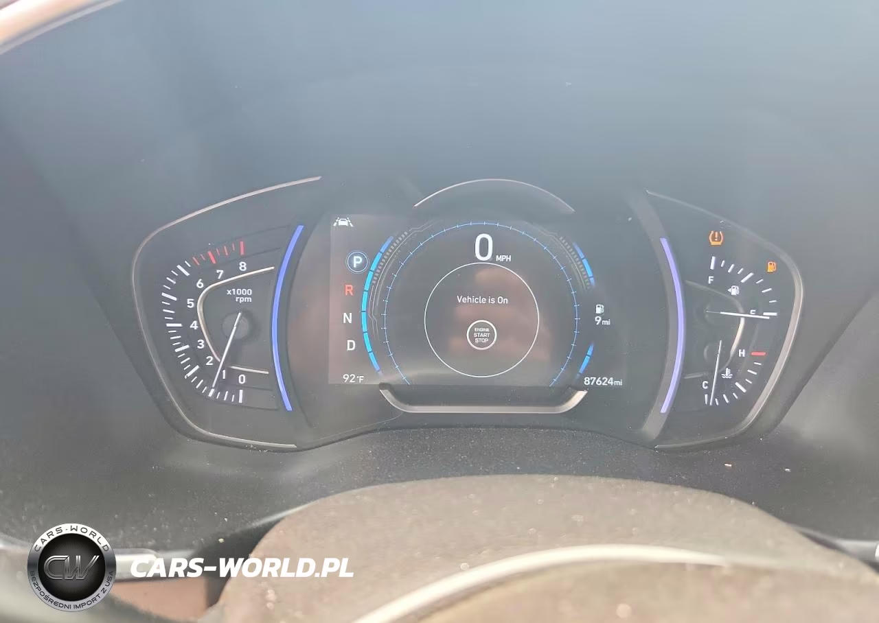 2019 Hyundai Santa Fe Sel 2.4L VIN:5NMS3CAD8KH089435 - 9
