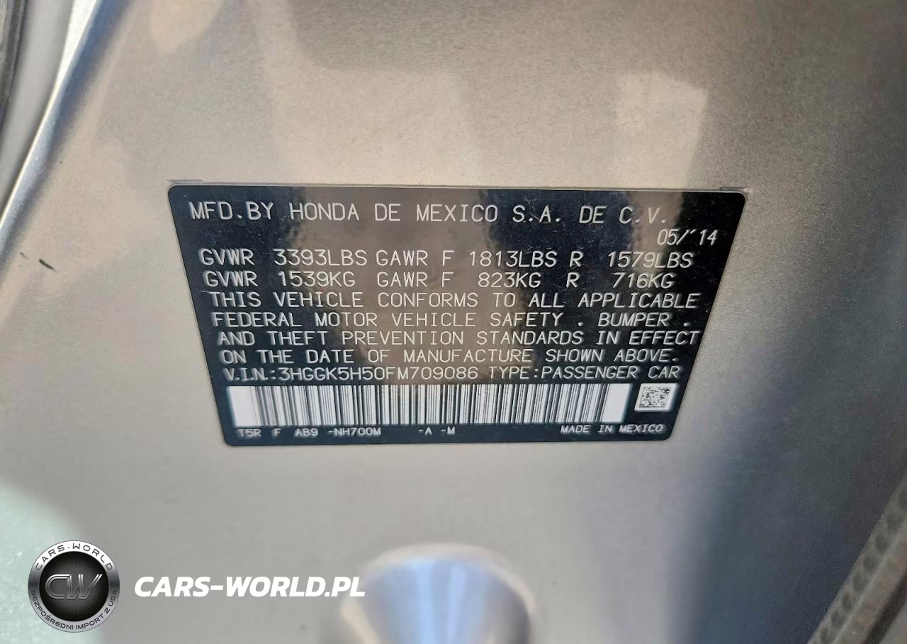 2015 Honda Fit Lx VIN:3HGGK5H50FM709086 - 13