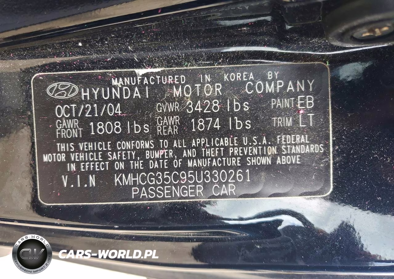 2005 Hyundai Accent Gs VIN:KMHCG35C95U330261 - 12